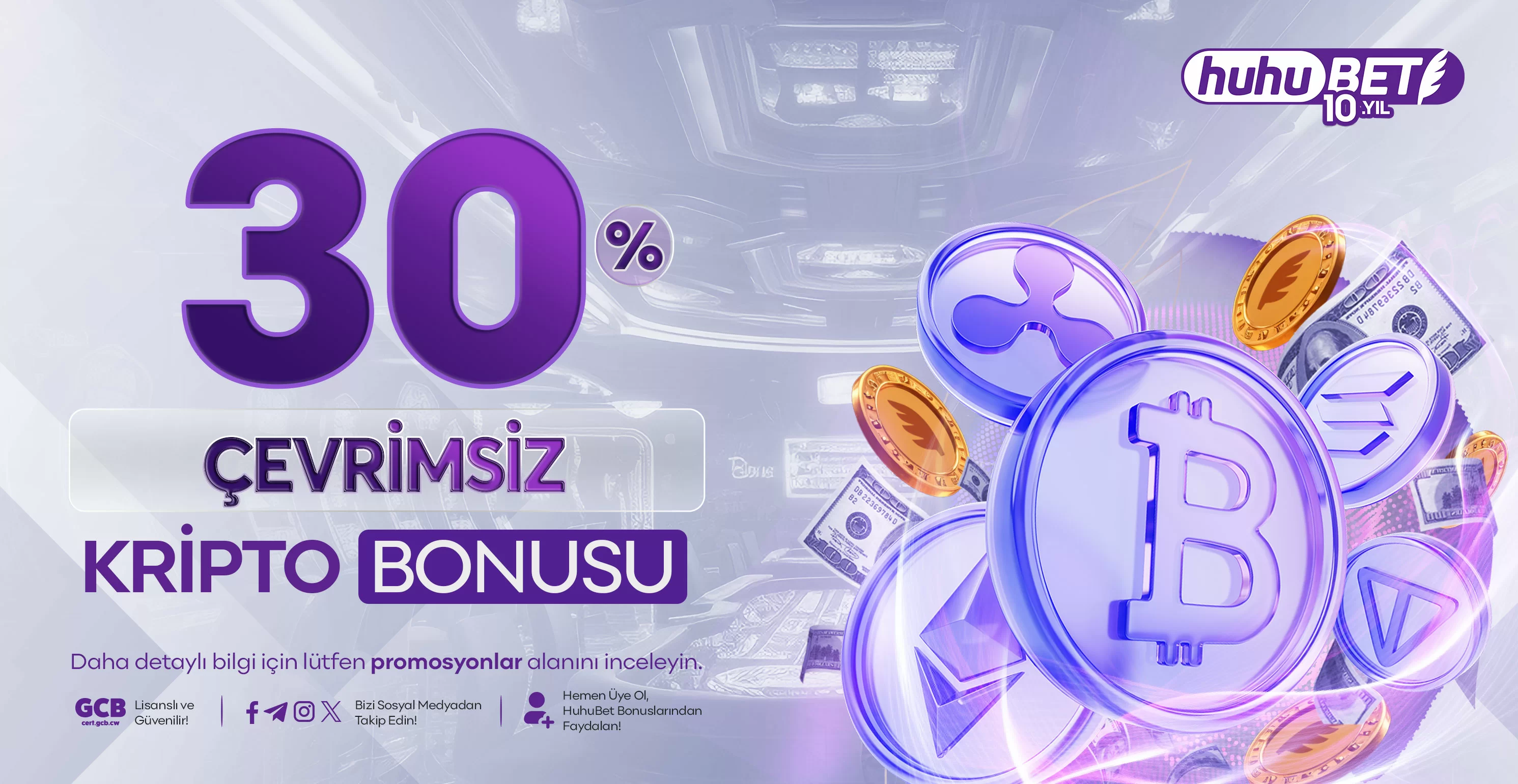 %30 çevrimsiz kripto yatırım bonusu