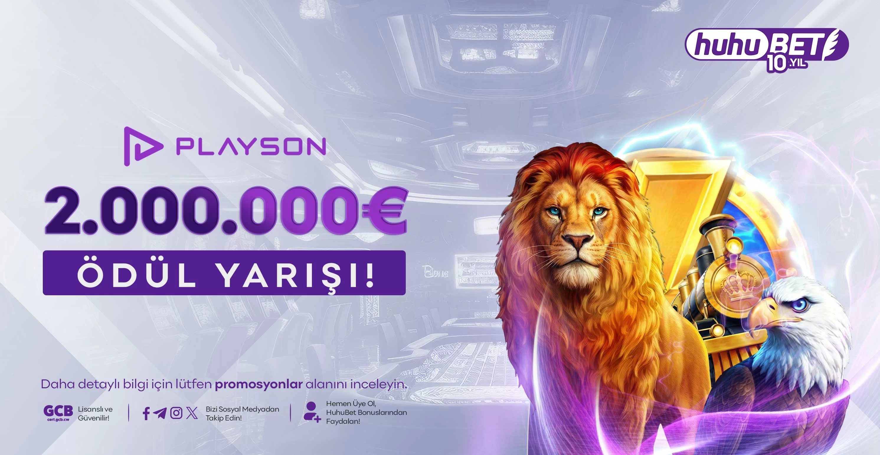 Playson büyük yarış turnuvası