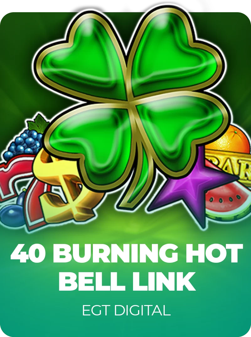 40 Burning Hot Bell Link slot görseli